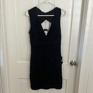 Elegant Black Sleeveless Dress